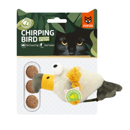 Load image into Gallery viewer, FOFOS Sound Chip Eagle with Catnip Balls Cat Toy
