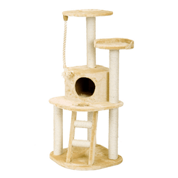 Load image into Gallery viewer, Fauna Almerich Cat Play Tower - Beige
