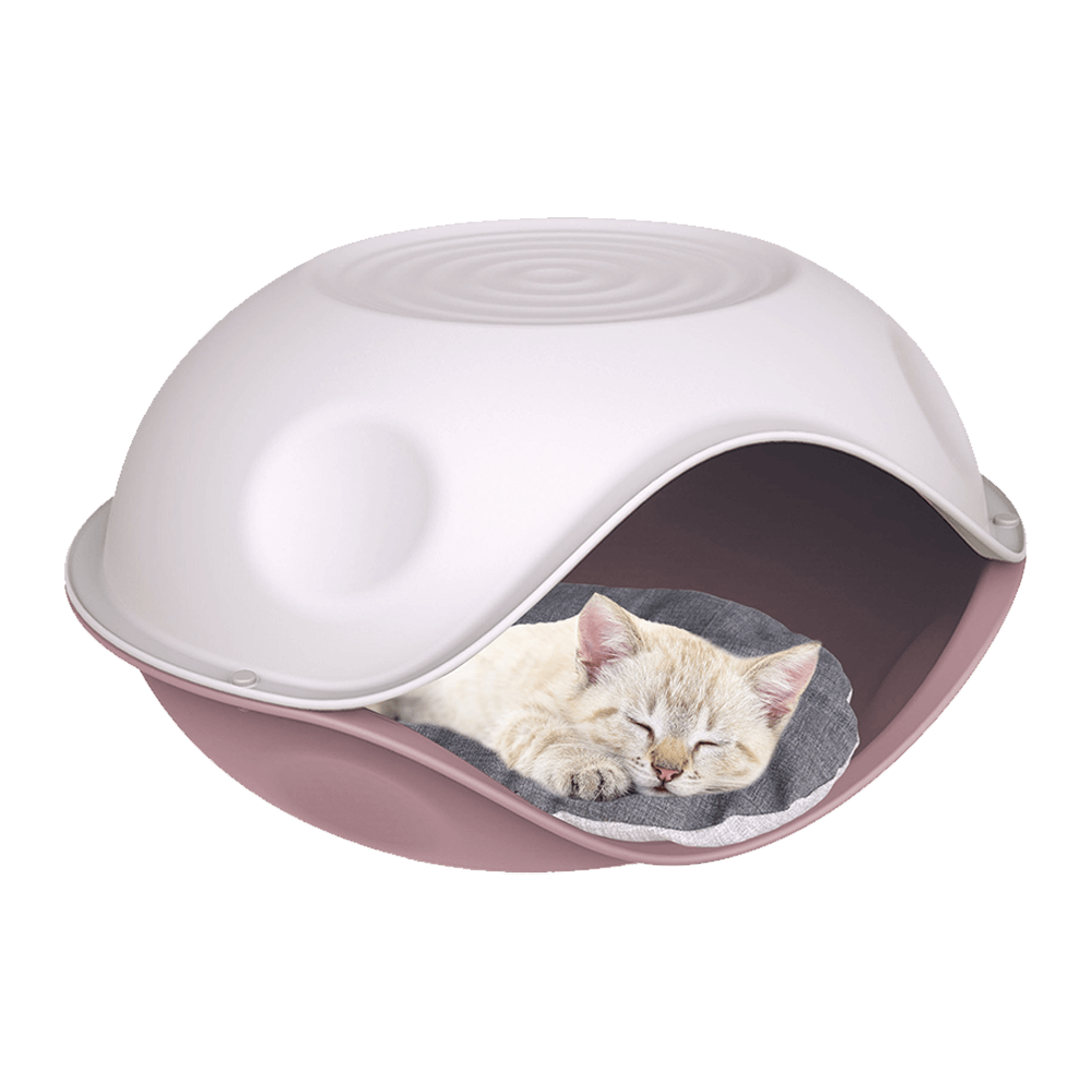 Georplast Duck Covered Pet Bed Pink