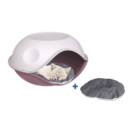 Load image into Gallery viewer, Georplast Duck Covered Pet Bed Pink
