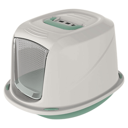 Load image into Gallery viewer, Georplast Galaxy Deluxe Cat Litter Box Green
