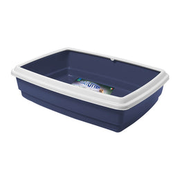 Load image into Gallery viewer, Georplast Jumbo Cat Litter Tray Navy Blue
