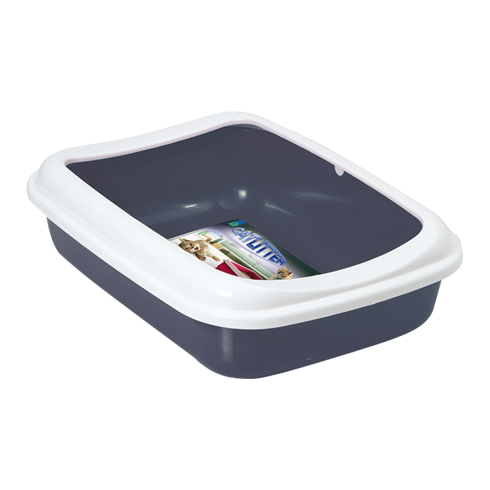 Georplast Junior Cat Litter Tray Navy Blue