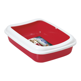 Load image into Gallery viewer, Georplast Junior Cat Litter Tray Red
