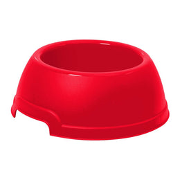 Load image into Gallery viewer, Georplast Lucky Plastic Antislip Pet Bowl Red
