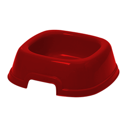 Load image into Gallery viewer, Georplast Mon Ami Plastic Pet Bowl Red
