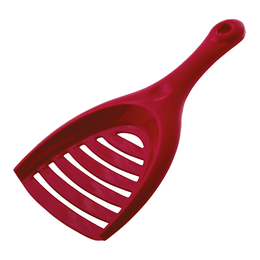 Load image into Gallery viewer, Georplast Paletta Diapason Cat Litter Scoop Red
