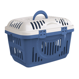 Load image into Gallery viewer, Georplast Rocket Pet Carrier - Navy Blue
