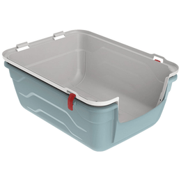 Load image into Gallery viewer, Georplast Roto-Toilet Cat Litter Box Blue
