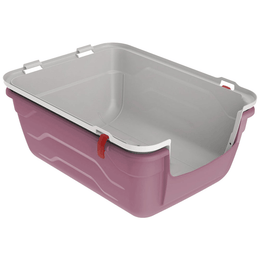 Load image into Gallery viewer, Georplast Roto-Toilet Cat Litter Box Pink
