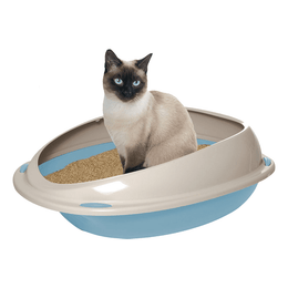 Load image into Gallery viewer, Georplast Shuttle Cat Litter Tray Blue

