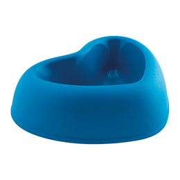 Load image into Gallery viewer, Georplast That&#39;s Amore Plastic Pet Bowl Blue
