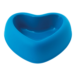 Load image into Gallery viewer, Georplast That&#39;s Amore Plastic Pet Bowl Blue
