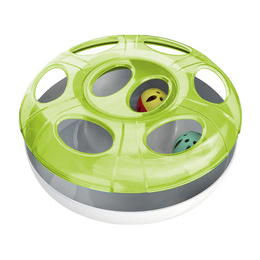 Load image into Gallery viewer, Georplast UFO Interactive Cat Toy - Green
