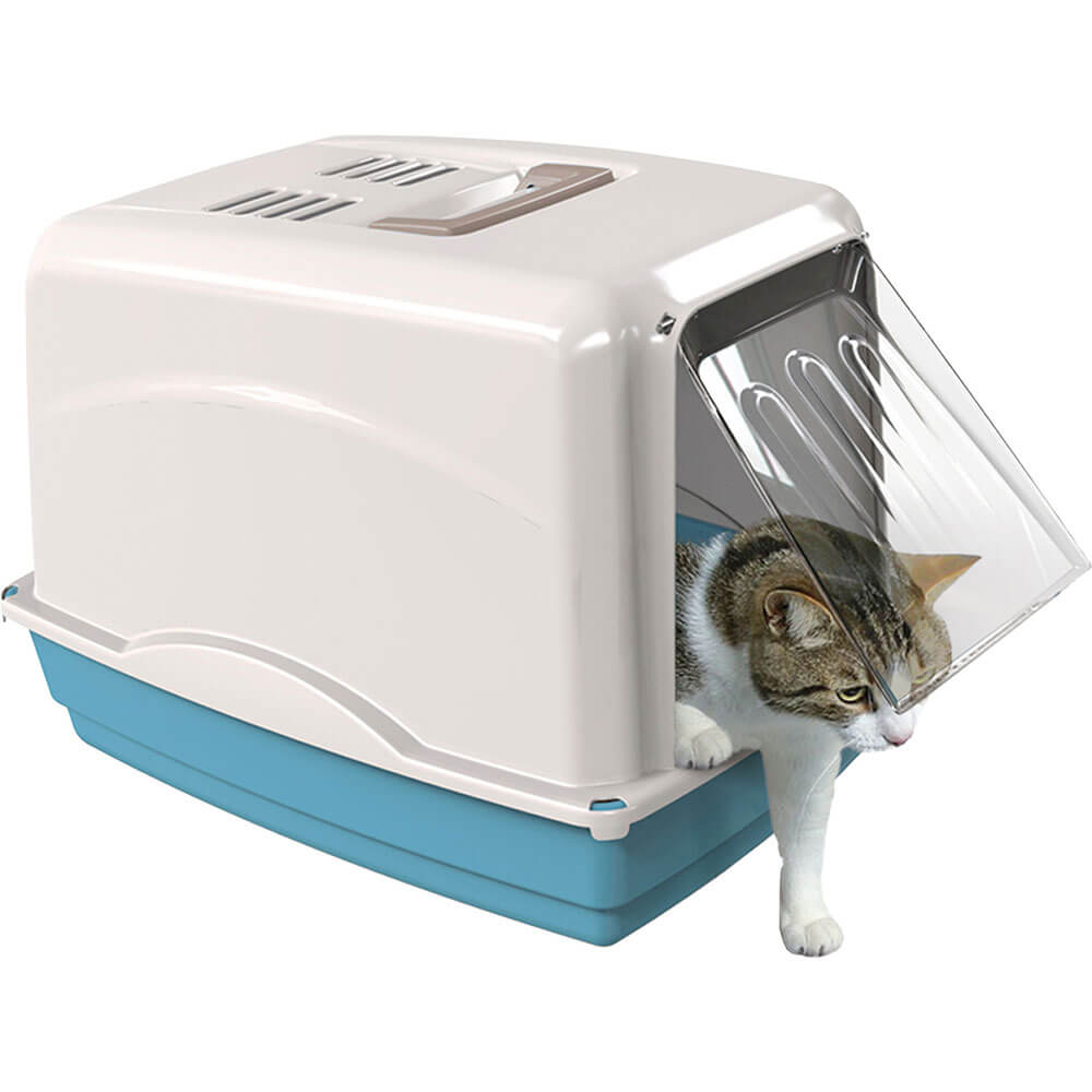 Georplast Vicky Cat Litter Box Blue