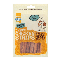 Load image into Gallery viewer, Good Boy Chewy Chicken Strips Natural Dog Treats
