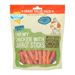 Load image into Gallery viewer, Good Boy Chicken Carrot Stick Natural Dog Treats
