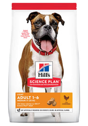 Load image into Gallery viewer, Hill&#39;s Science Plan Light Medium Adult Dog Dry Food with Chicken
