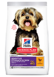 Load image into Gallery viewer, Hill&#39;s Science Plan Sensitive Stomach &amp; Skin Small &amp; Mini Adult Dog Dry Food with Chicken
