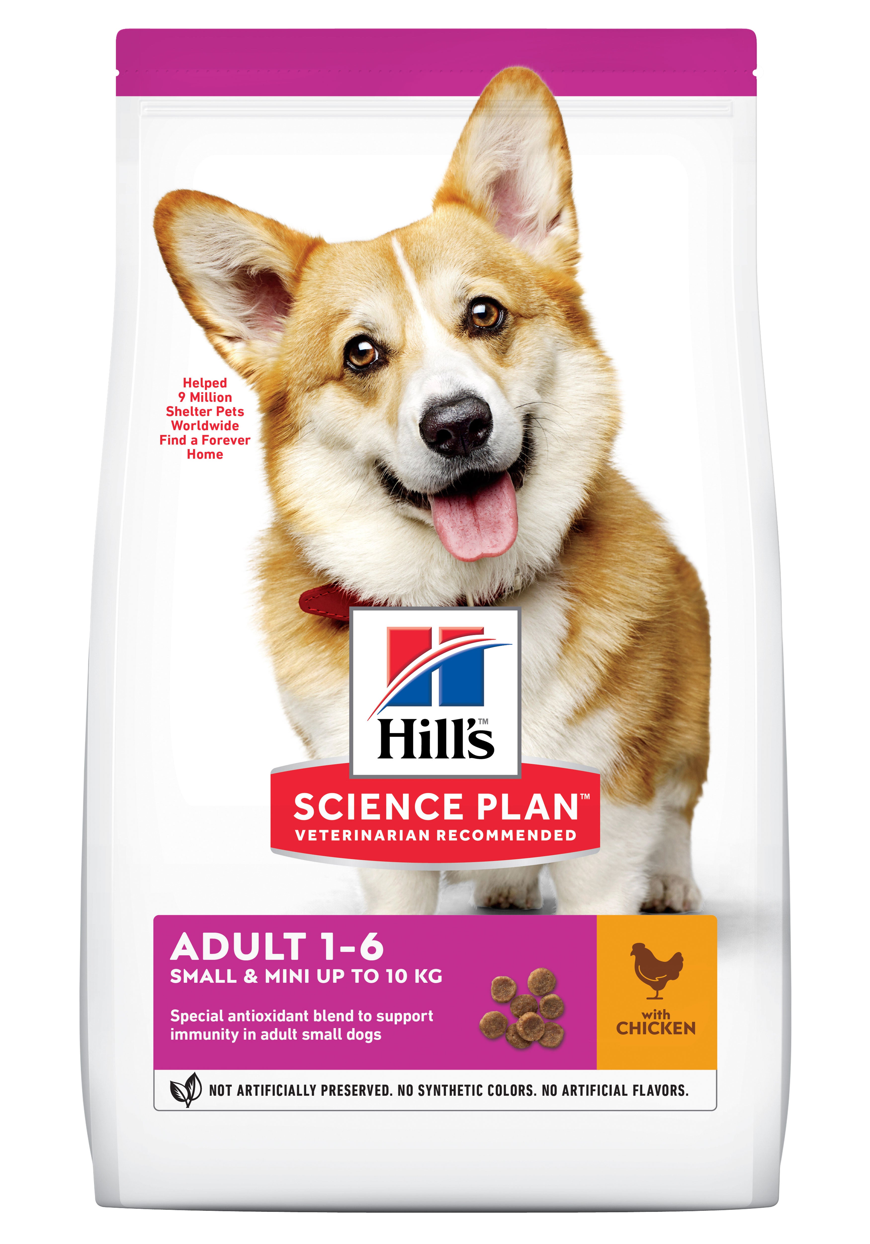 Hill's Science Plan Small & Mini Adult Dog Dry Food with Chicken