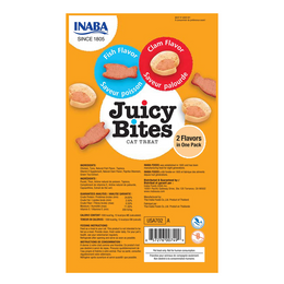 Load image into Gallery viewer, Inaba Juicy Bites Fish &amp; Clam Flavor Cat Treats
