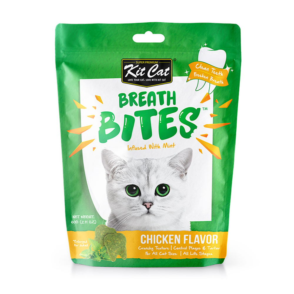 Kit Cat Breath Bites Chicken Cat Treats