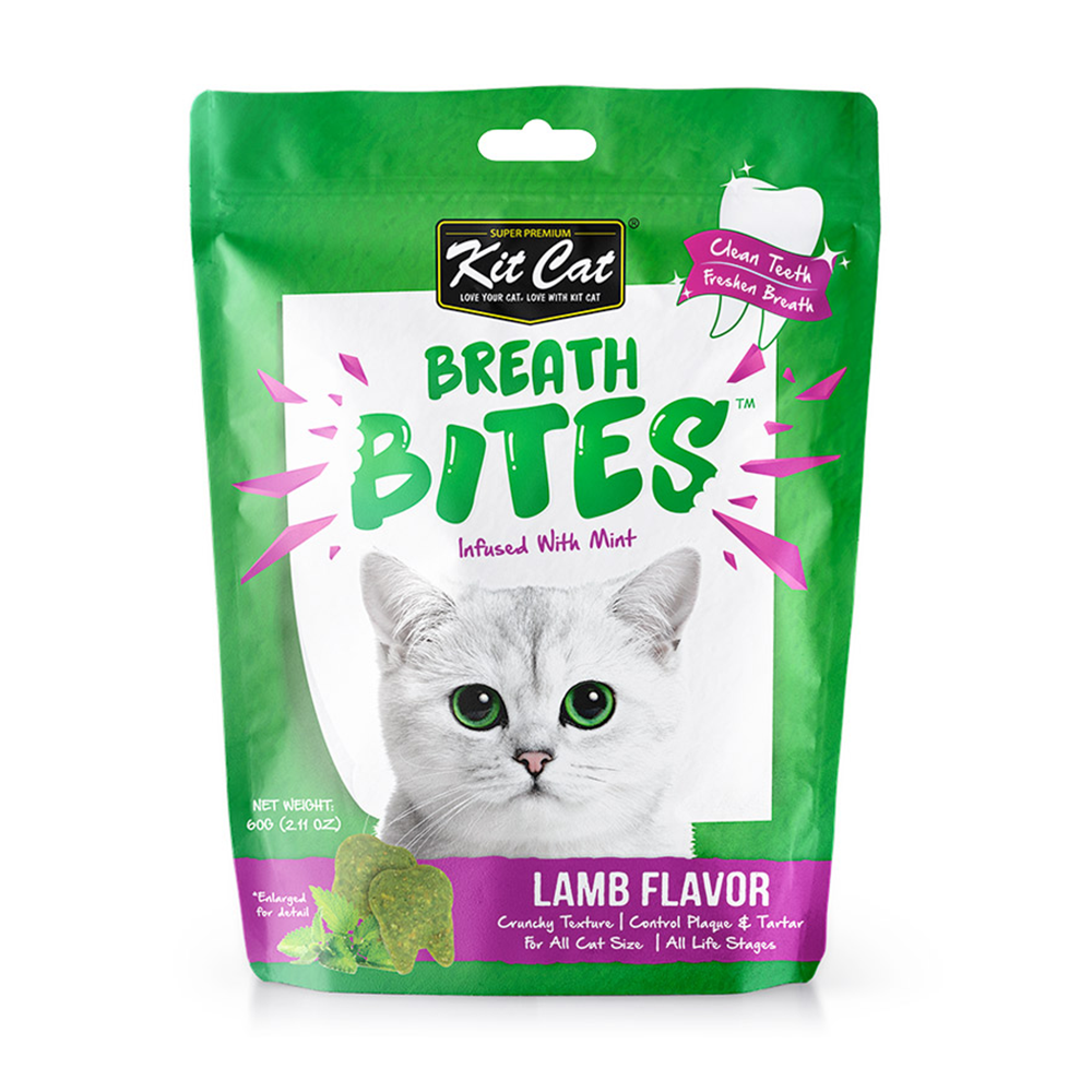 Kit Cat Breath Bites Lamb Cat Treats