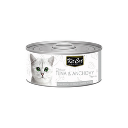 Load image into Gallery viewer, Kit Cat Deboned Tuna &amp; Anchovy Wet Cat Food

