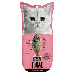 Load image into Gallery viewer, Kit Cat Fillet Fresh Grilled Mackerel Cat Treats
