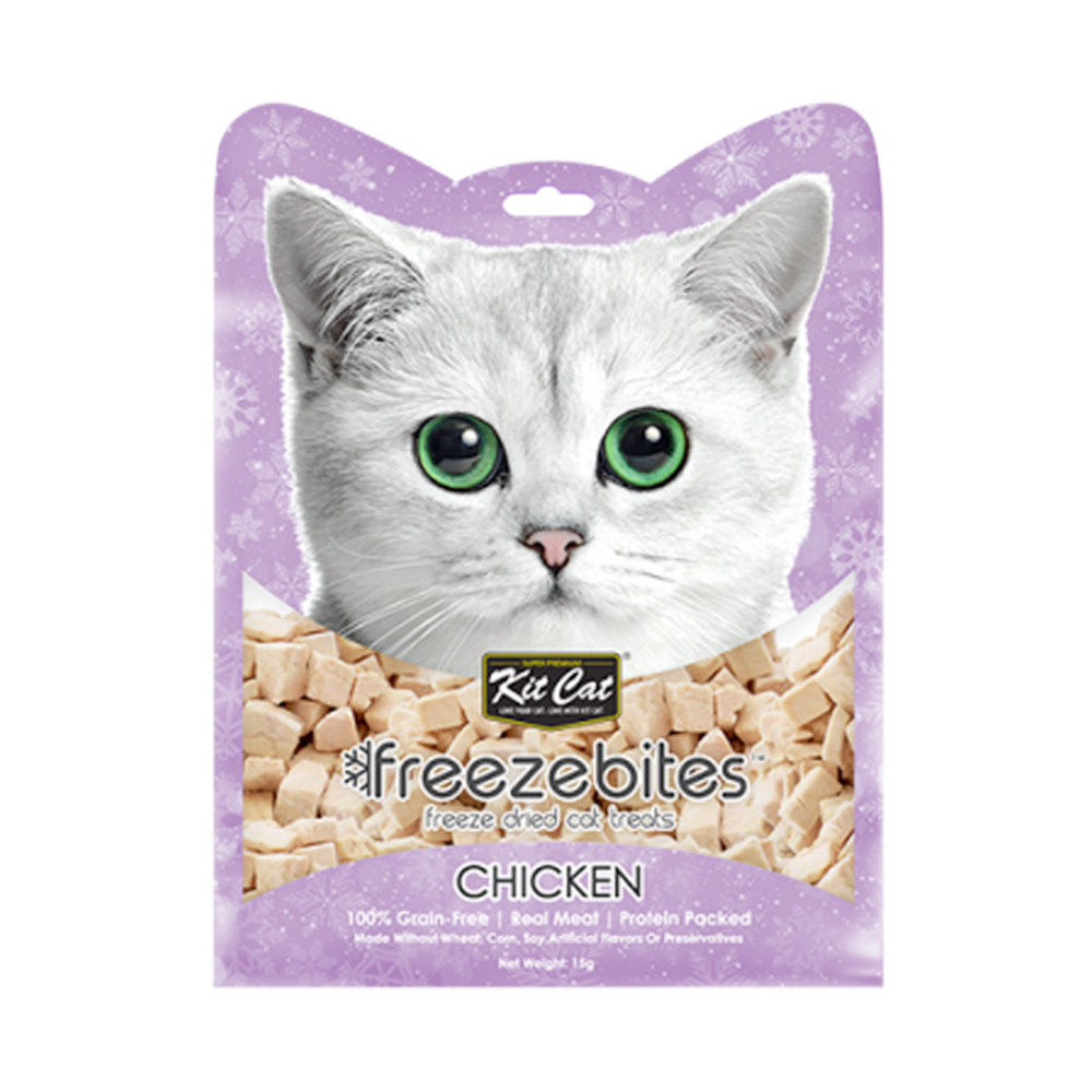 Kit Cat Freezebites Freeze Dried Chicken Cat Treats