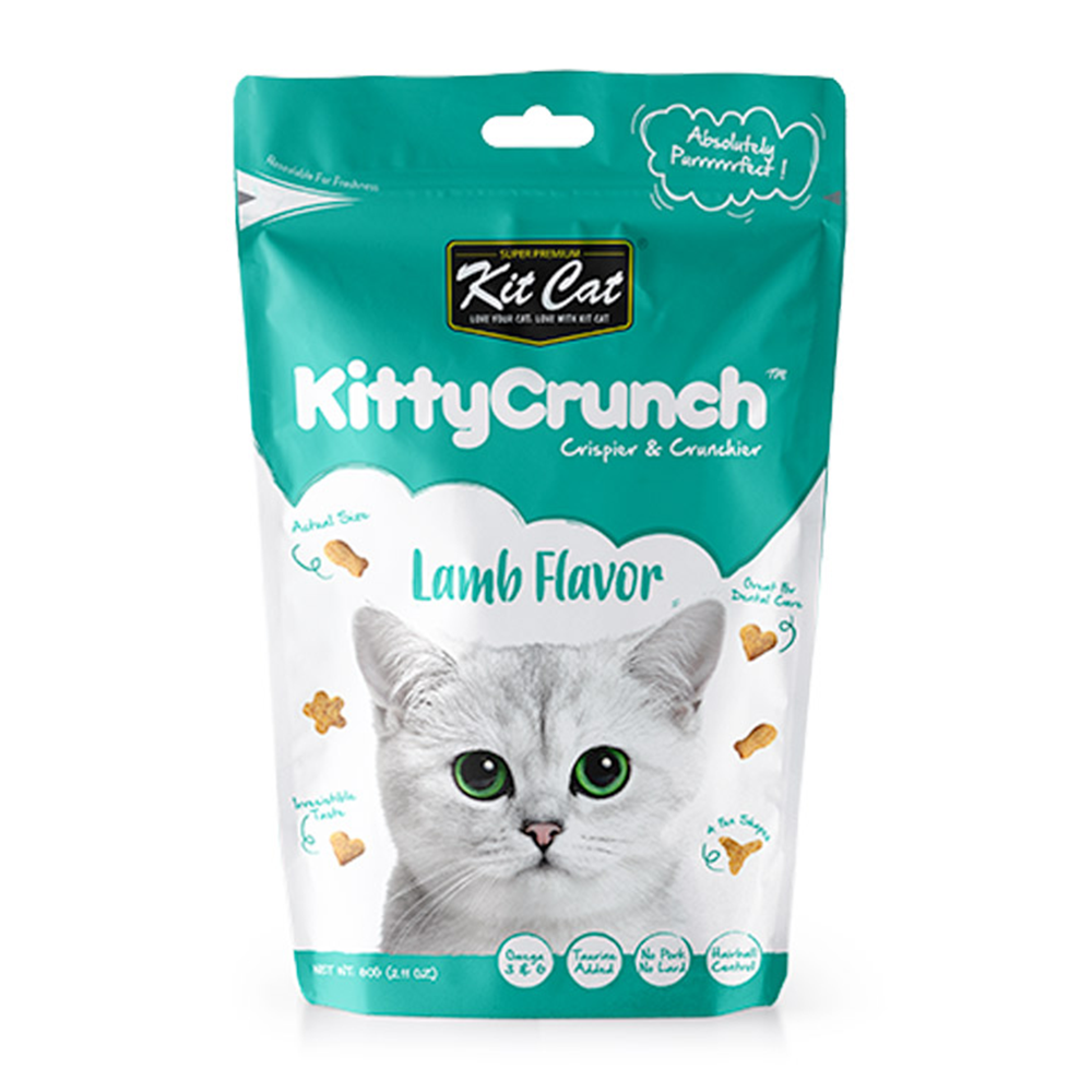 Kit Cat Kitty Crunch Lamb Flavor Cat Treats
