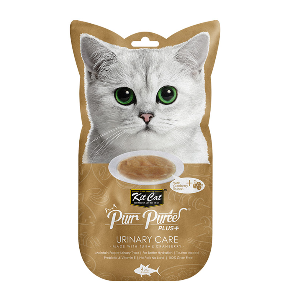 Purr Puree Cat : Purr Puree Plus+ (4 x 15g) – YQEGZ