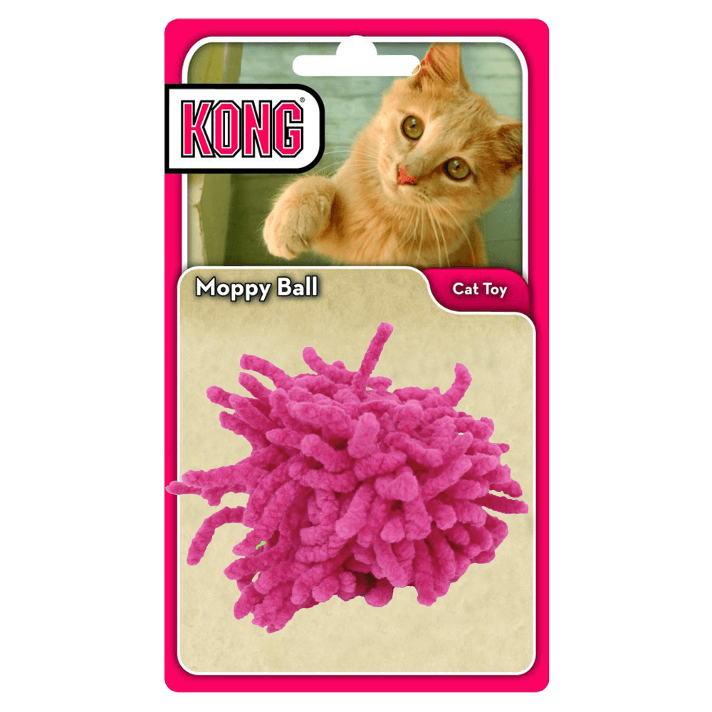 Kong moppy clearance ball cat toy