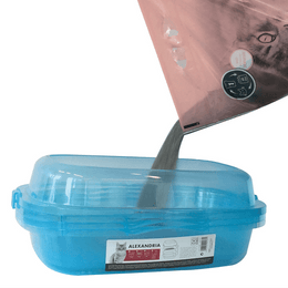 Load image into Gallery viewer, M-PETS Alexandria Cat Litter Tray Blue
