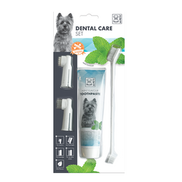 Load image into Gallery viewer, M-PETS Dental Care Set Mint flavor Toothpaste Kit
