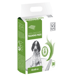 Load image into Gallery viewer, M-PETS Green Grass Training Pads 30 Pack
