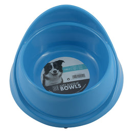 Load image into Gallery viewer, M-PETS Melamine Single Fashion Bowl Blue
