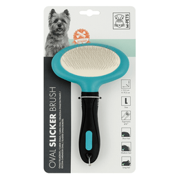 Load image into Gallery viewer, M-PETS Oval Slicker Brush
