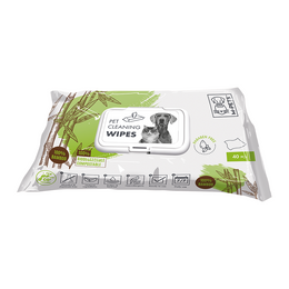 Load image into Gallery viewer, M-PETS Pet Cleaning Wipes 100% Bamboo
