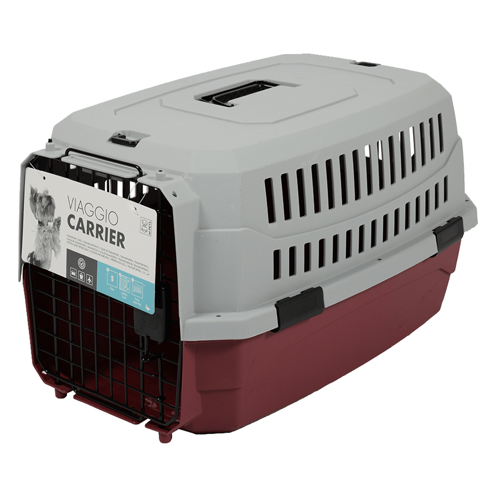 M-PETS Viaggio Carrier Red/Grey