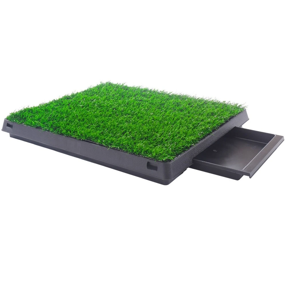 M-PETS Grass Mat Training Pad with Tray