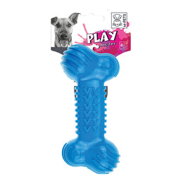 Load image into Gallery viewer, M-Pets Fun Bone Blue Dog Toy
