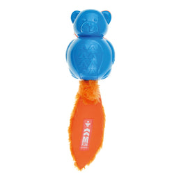 Load image into Gallery viewer, M-Pets On/Off Teddy Blue &amp; Orange Dog Toy
