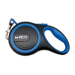 Load image into Gallery viewer, M-Pets Liberty Dog Retractable Leash Blue
