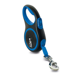 Load image into Gallery viewer, M-Pets Liberty Dog Retractable Leash Blue
