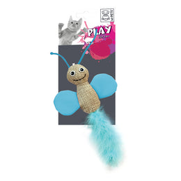 Load image into Gallery viewer, M-Pets Butterfly Cat Toy Assorted Colors

