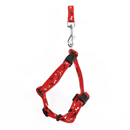 Load image into Gallery viewer, M-Pets Catogo Cat Harness &amp; Leash Set Red
