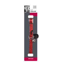 Load image into Gallery viewer, M-Pets Glitter Cat Collar Red
