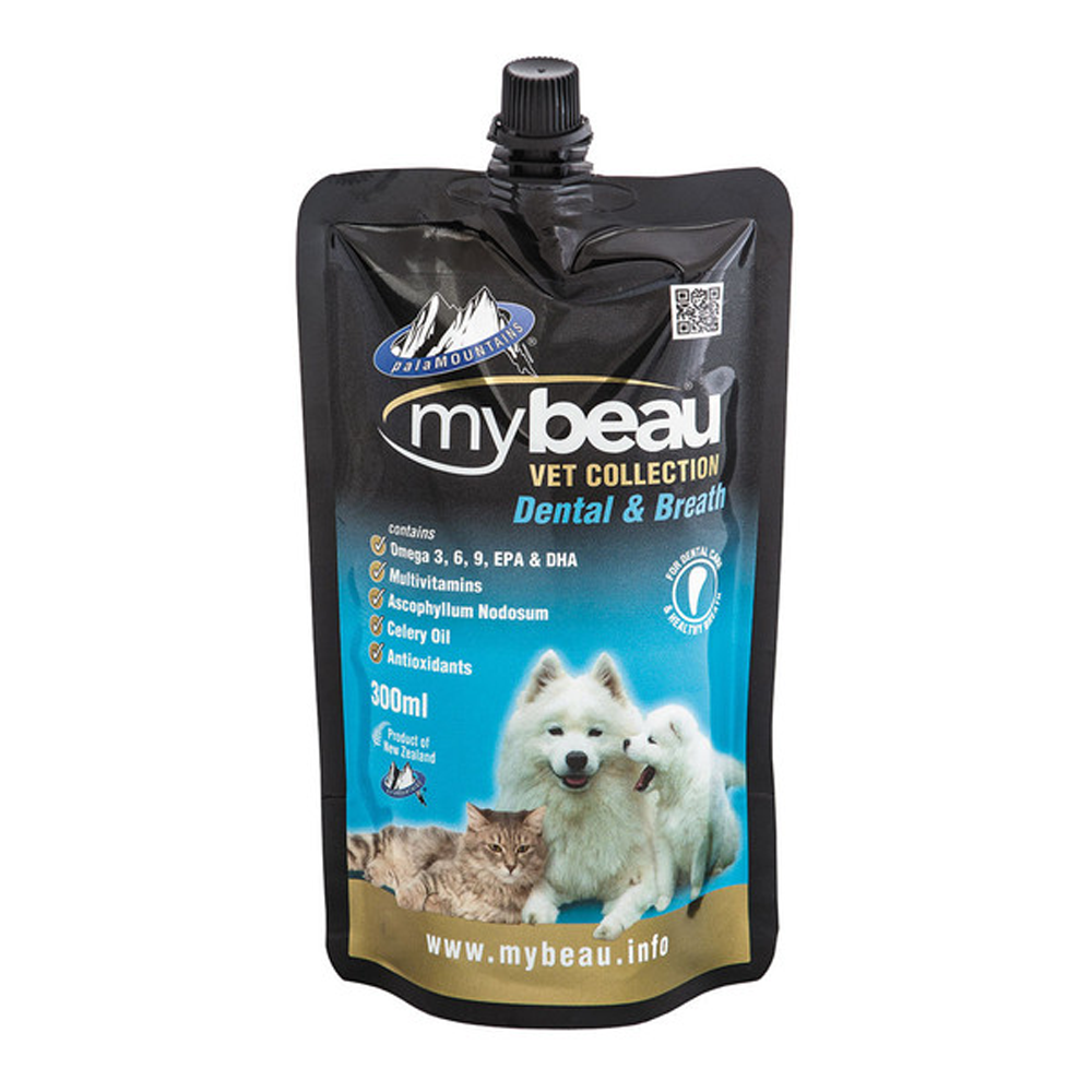 Mybeau Dental & Breath Supplement for Dogs & Cats