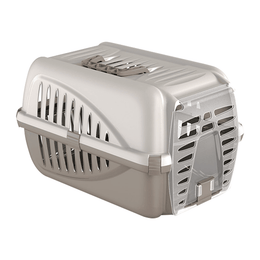 Load image into Gallery viewer, Georplast Panzer Pet Carrier Grey
